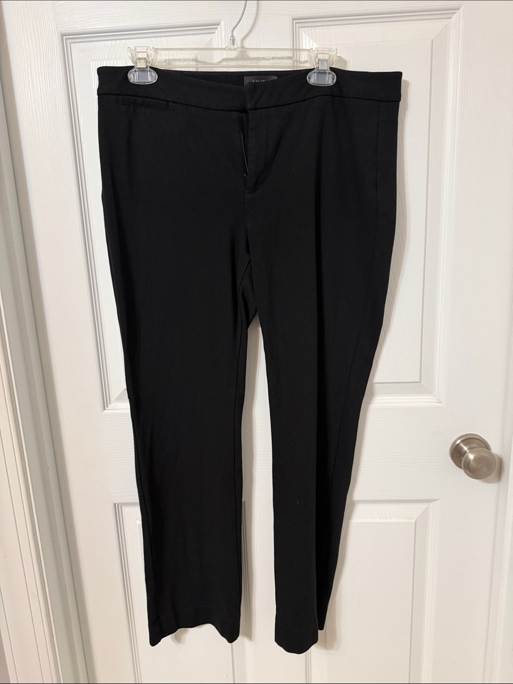 NYDJ Black Women's Pants Stretch Waistband - 12P